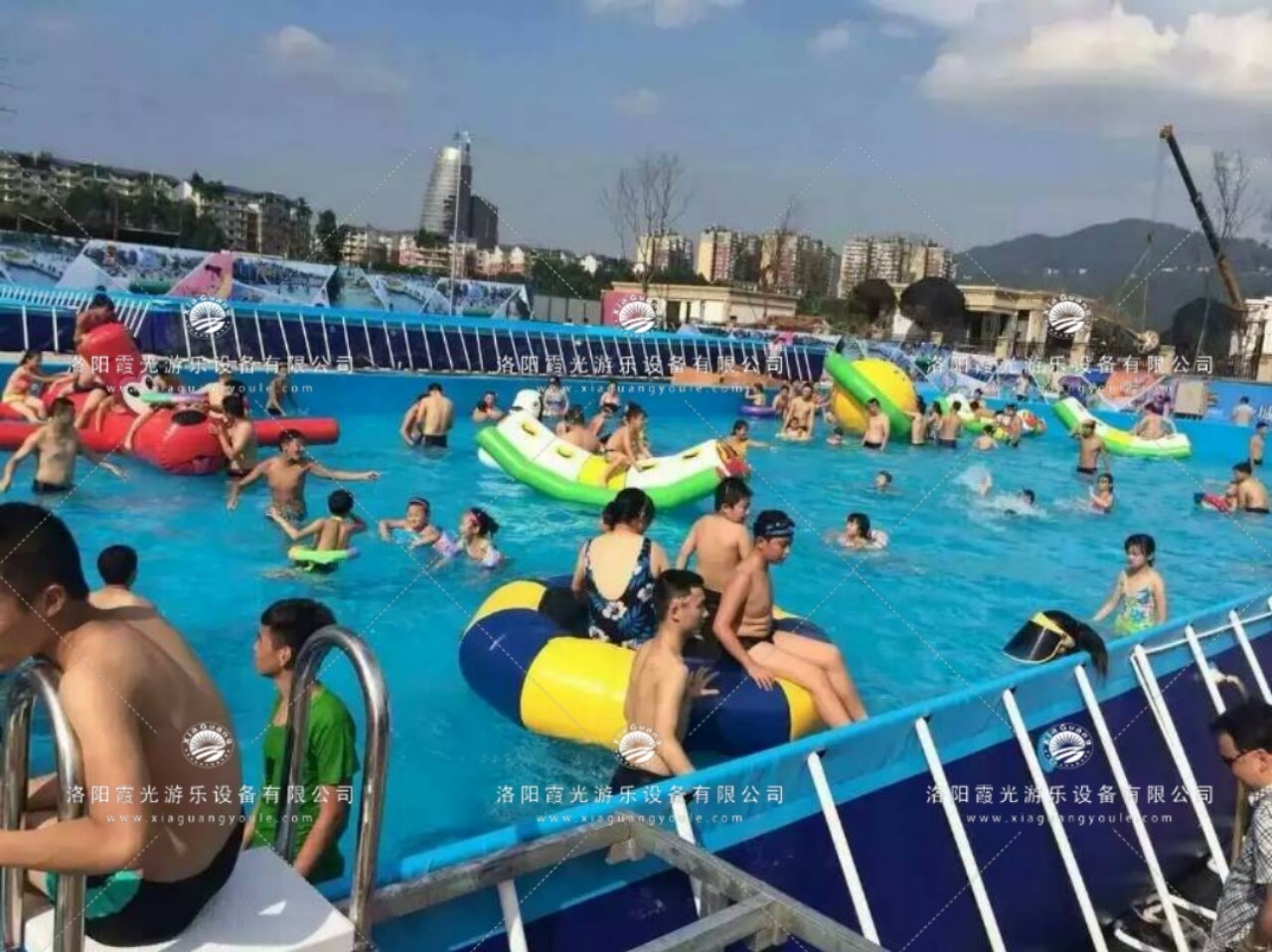 江南支架泳池